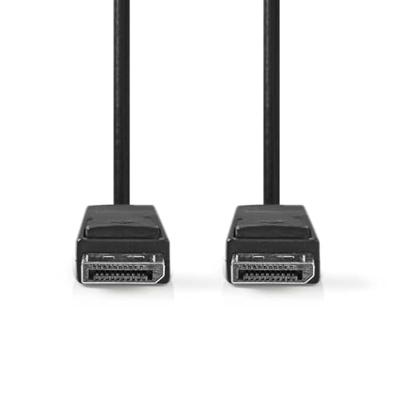 DisplayPort 1.2-Kabel | DisplayPort Male - DisplayPort Male | 3,0 m | Zwart