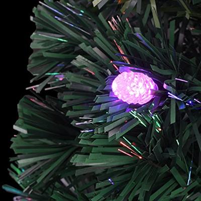 VidaXL Kerstboom met led en standaard 150 cm glasvezel VidaXL Kerstboom met led en standaard 150 cm glasvezel