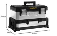 Stanley Koffers Gereedschapskoffer Galva MP 20" met Schuif, type 1-95-830 - 1-95-830 - thumbnail