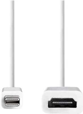 Mini-DisplayPort - HDMI-kabel | Mini-DisplayPort male - HDMI-uitgang | 0,2 m | Wit
