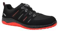 Elten werkschoenen - MADDOX BOA® - ESD S3 - zwart-rood - maat 45 - laag - thumbnail