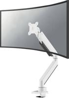Neomounts nm-d775whiteplus curved screen desk mount, 49", 18 kg, 100mm, clamp/bolt, white - thumbnail