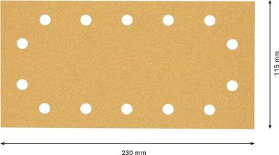 Bosch Accessories EXPERT C470 2608900943 Oscillerend schuurpapier Geperforeerd Korrelgrootte (num) 60 (l x b) 230 mm x 115 mm 50 stuk(s) Bosch Accessories EXPERT C470 2608900943 Oscillerend schuurpapier Geperforeerd Korrelgrootte (num) 60 (l x b) 230 mm x 115 mm 50 stuk(s)