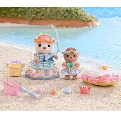 Sylvanian Families 5804 zeeotter zussen splashy snorkel set Sylvanian Families 5804 zeeotter zussen splashy snorkel set