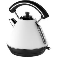 Schäfer Retro Waterkoker 1.7L 2200W Wit/Zwart/RVS - thumbnail