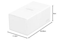 Ultimate Guard Twin Flip'n'Tray 200+ Xenoskin - White - thumbnail