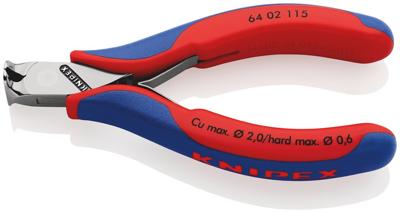 Knipex 64 02 115 Voorsnijder Elektronica en fijnmechanica Met facet 115 mm
