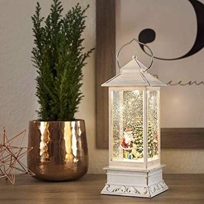 Kerstlantaarn LED met kerstman en hond Konstsmide - Konstsmide Kerstlantaarn LED met kerstman en hond Konstsmide - Konstsmide