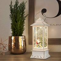 Kerstlantaarn LED met kerstman en hond Konstsmide - Konstsmide - thumbnail