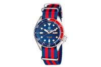Deep Blue Watches MILPEPSNYLONREDBLUE Heren Horloge Automatic 44mm 300M - thumbnail