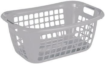 Sunware basic wasmand 65cm zilver