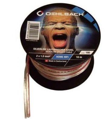 Oehlbach: SP-15 Silverline Luidsprekerkabel (2 x 1,5 mm) - 10 meter - thumbnail