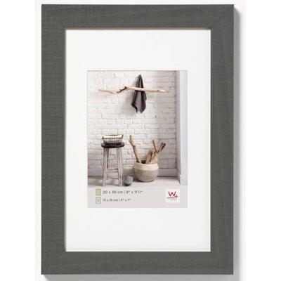 walther+ design HO040D Wissellijst Papierformaat: 30 x 40 cm Grijs
