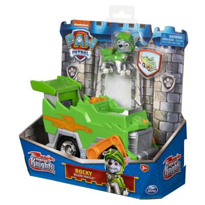 Paw Patrol Rescue Knights Rocky Deluxe Vehicle