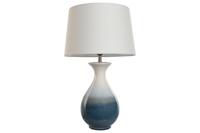 Bureaulamp Home ESPRIT Tweekleurig Keramisch 50 W 220 V 40 x 40 x 70 cm - thumbnail