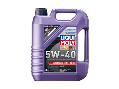 LIQUI MOLY motorolie "synthoil high tech". synth.high tech 5w-40 5 ltr.