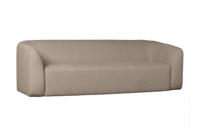 WOOOD 3-zits Bank 'Sloping' kleur Naturel Melange - thumbnail