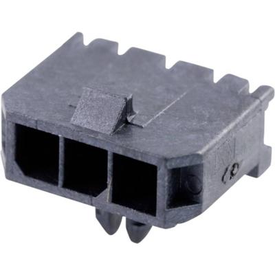 Molex 436500300 Male header, inbouw (standaard) Totaal aantal polen: 3 Rastermaat: 3 mm Inhoud: 1 stuk(s) Tray
