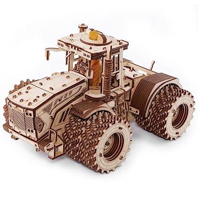 Eco-Wood-Art 3D Puzzel Tractor K-7M 596 stukjes Eco-Wood-Art 3D Puzzel Tractor K-7M 596 stukjes