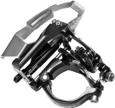 Voorderailleur 3 x 9-speed Shimano Acera M3000 top swing / dual pull 40T - Zwart/Zilver
