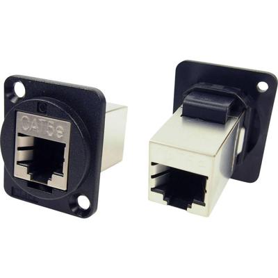 Cliff CP30220S CP30220S XLR-adapter FTP RJ45 Cat5e op RJ45 Cat5e Adapter, inbouw 1 stuk(s)