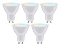 5-pack Alpina WiFi Smart GU10 LED-lamp - 4,9W - 470 lm - thumbnail