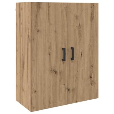 Wandkast 2 pcs Artisan Eiken 69,5 x 34 x 90 cm Bewerkt hout