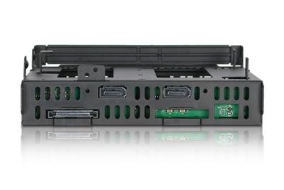 Icy Dock MB732SPO-B 2x2,5 SATA mobile rack+ Ultra Slim ODD voor extern 5,25