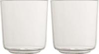 Gusta fika waterglas waterglazen 8,6 cm set 2 stuks - thumbnail
