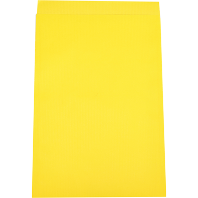 Zak | Fourniturenzak | Kraftpapier | 17x25cm | geel | 1000 stuks Zak | Fourniturenzak | Kraftpapier | 17x25cm | geel | 1000 stuks