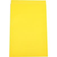 Zak | Fourniturenzak | Kraftpapier | 17x25cm | geel | 1000 stuks - thumbnail