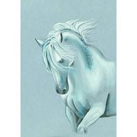 Clairefontaine Painton Mixmedia - Blok - 250 gr - 15 Blad - Denim Blauw - thumbnail