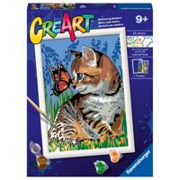Ravensburger CreArt Schilderen op nummer beste vrienden - thumbnail