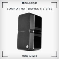 Cambridge Audio: MINX Min 22 Boekenplank Speaker - Zwart - thumbnail