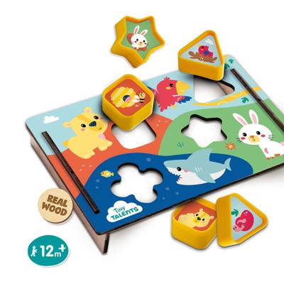 SES tiny talents vormenstoof puzzel - thumbnail
