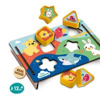SES tiny talents vormenstoof puzzel - thumbnail