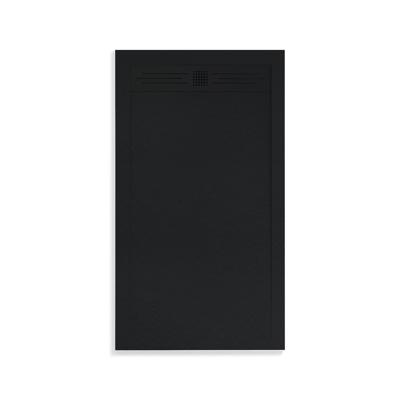 Douchebak Boss & Wessing Veroni Elite 180x90 cm Composietsteen Mat Zwart Boss & Wessing Douchebak Boss & Wessing Veroni Elite 180x90 cm Composietsteen Mat Zwart Boss & Wessing