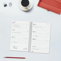 Agenda Finocam YEAR Rood 11,7 x 18,1 cm 2026 - thumbnail