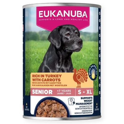 EUKANUBA Life Care Senior Rich in turkey with carrots - natvoer voor honden - 400g