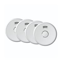 4-pack Profile Optische Rookmelder - 85dB - Wit - thumbnail