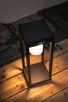 Paulmann 94572 Marisol Wandlamp op zonne-energie Energielabel: A (A - G) 5.5 W Warmwit Zwart Paulmann 94572 Marisol Wandlamp op zonne-energie Energielabel: A (A - G) 5.5 W Warmwit Zwart