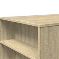 Salontafel 102x55x42 cm bewerkt hout sonoma eikenkleurig - thumbnail