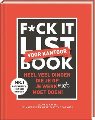 F*ck it list book voor collega's (Hardback)