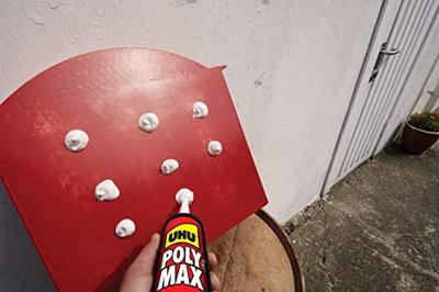 Verzegelaar/kleefstof UHU 7000131 Poly Max High Tack Express Wit 440 g