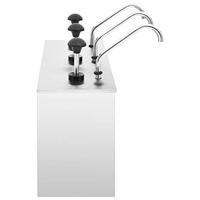 Sausdispenser 3x3,5 L roestvrij staal - thumbnail