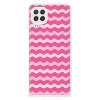 Samsung Galaxy A22 4G | M22 | TPU bumper | Waves Pink - thumbnail