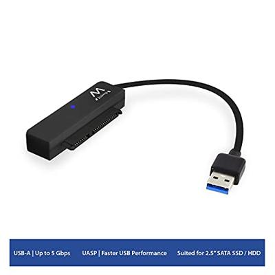USB-naar-SATA-adapter voor Harde Schijf Ewent EW7017 2,5" USB 3.0