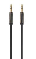 Gembird CCAP-444-1M audio kabel 3.5mm Zwart - thumbnail