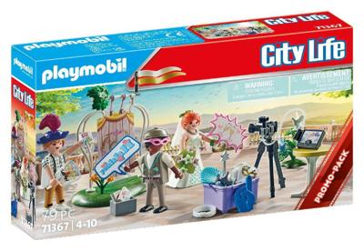 Playmobil city life bruidspaar met camera promo pack - 71367
