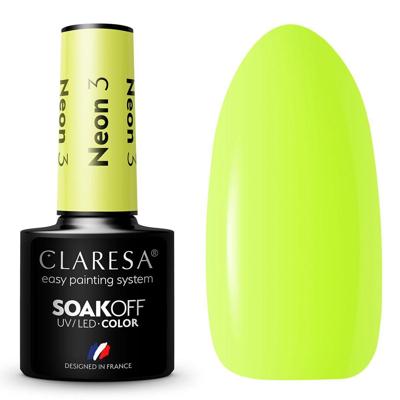 Claresa uv/led gellak 5ml neon 3